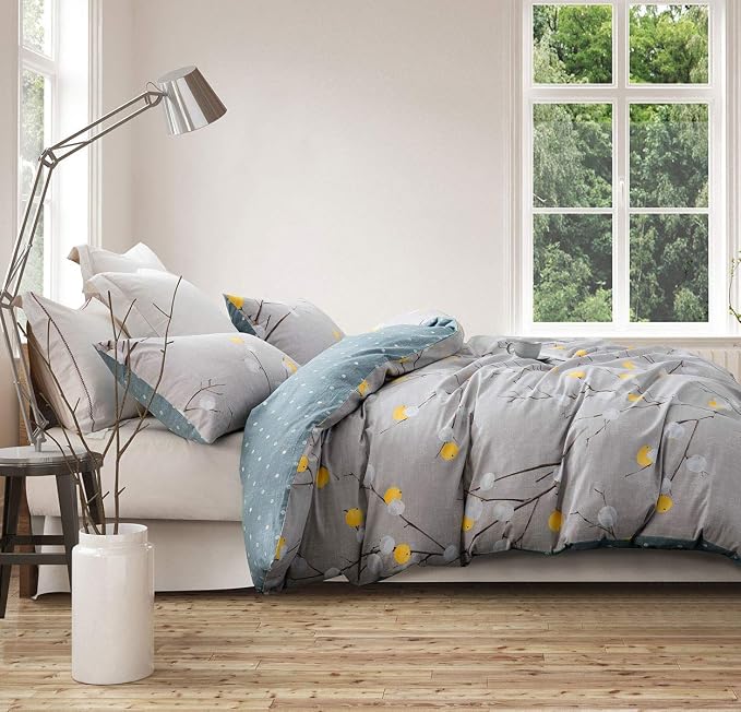 SLEEPBELLA Duvet Cover Set 600 Thread Count Cotton Bedding Set - Image 2