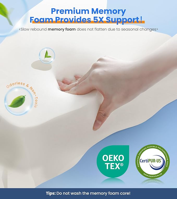 Ultra Pain Relief Cooling Pillow - Image 6