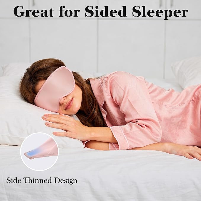 Fygrip 3D Eye Mask Sleep Mask for Men & Women, 100% Pressure-Free & Light - Image 6