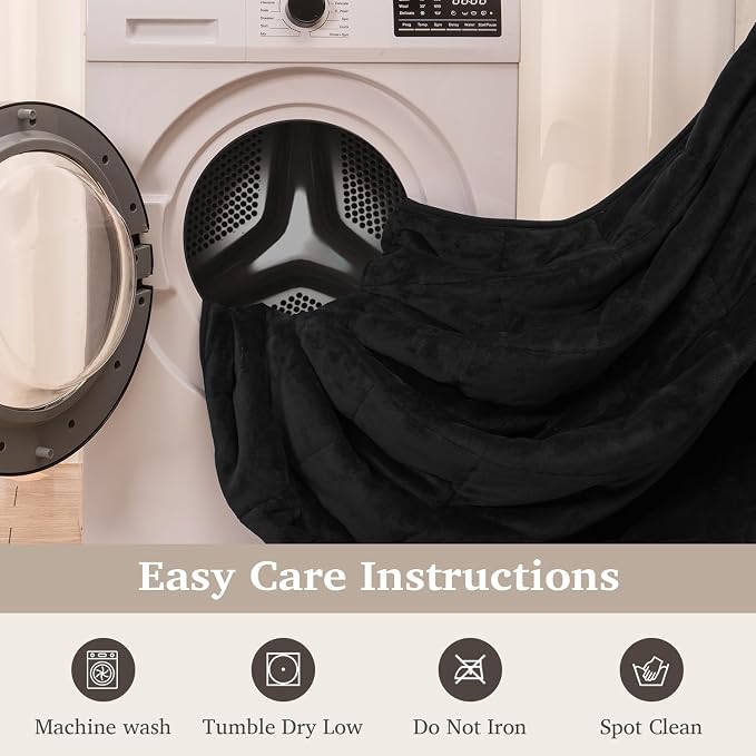 Sivio Sherpa Fleece Weighted Blanket - Image 6