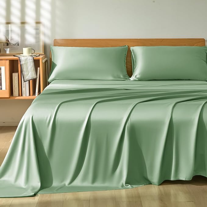 Homiest Cooling Pillow Cases King Size Set of 2, 100% Rayon Derived from Bamboo - Image 7