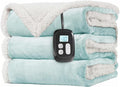LaffyLo Electric Heated Blanket Full Size 72 x 84, Fast Heating Blanket by LAFFYLO