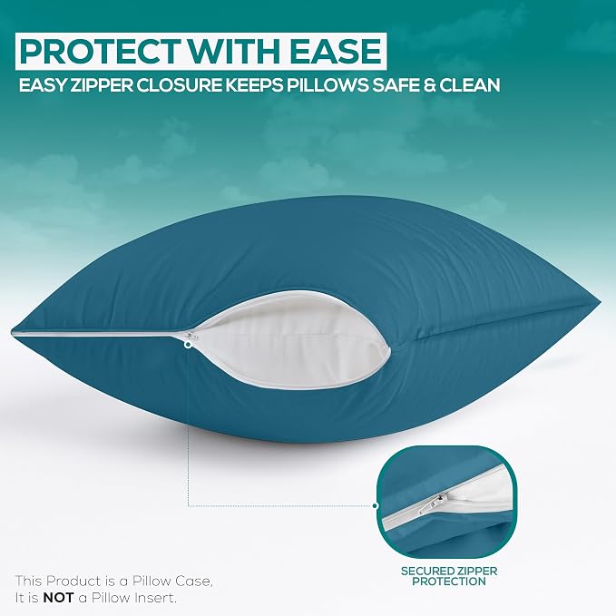 Utopia Bedding Premium 100% Waterproof Pillow Protectors - Image 4