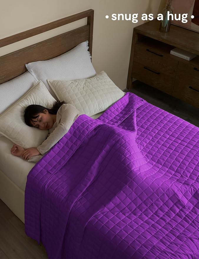 YnM Cotton King Size Weighted Blanket - Image 3