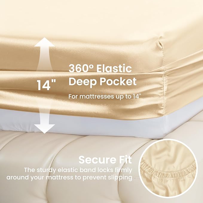 Love's cabin Satin King Sheet Sets - Image 4