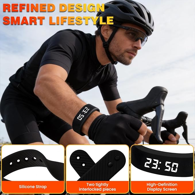 Effective Alarm Clocks for Deep Sleepers Extremely Vibrating Watch Deaf People - Image 4
