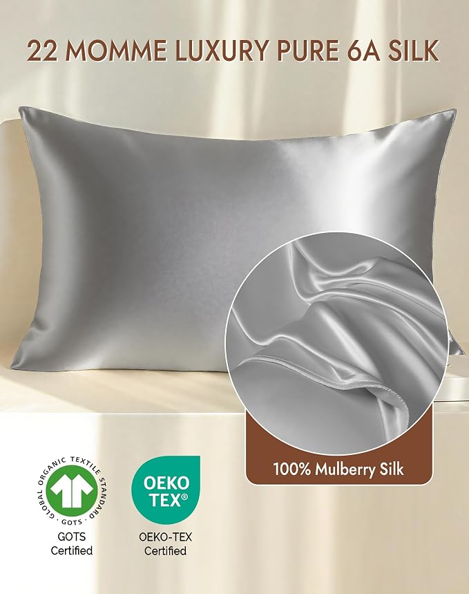 SilkSilky 100% Mulberry Silk Pillowcase - Image 2