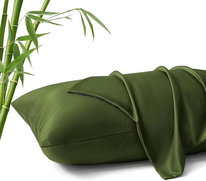 MR&HM King Pillow Cases Set of 2, Cooling Pillow Case by MRHM