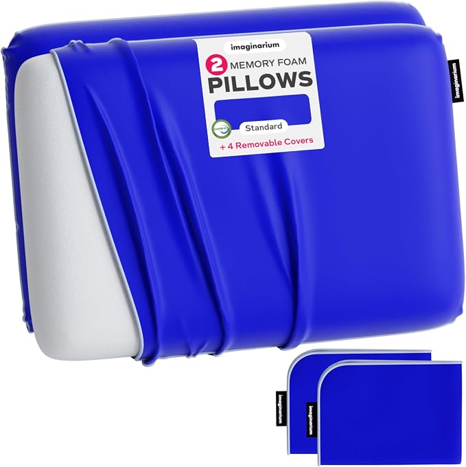 Imaginarium 2 Pack Memory Foam Pillows by Unknown