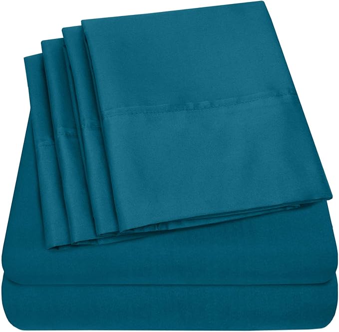 Sweet Home Collection 6 Piece 1500 Supreme Collection Brushed Microfiber Deep by SweetHomeCollection