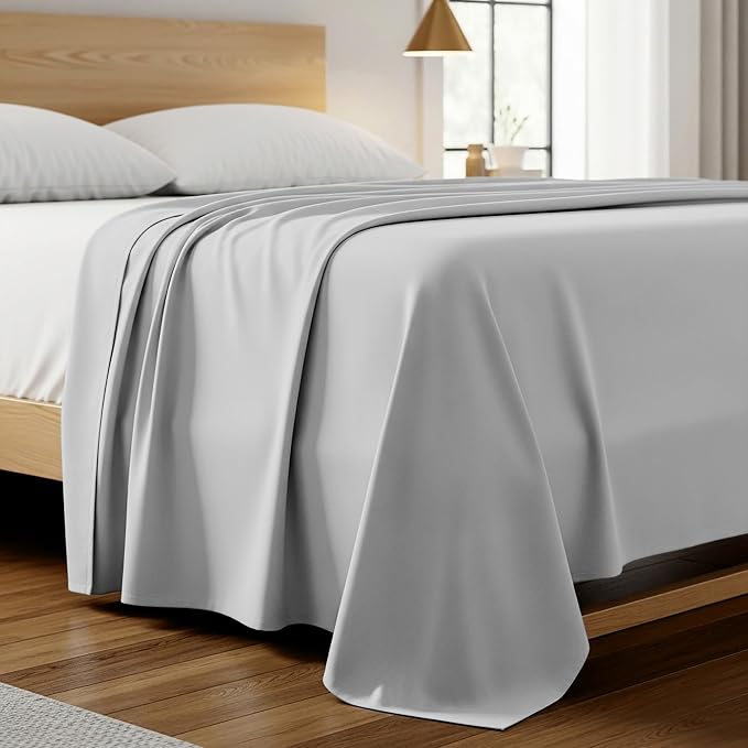 Mellanni Queen Size Flat Sheet by Mellanni
