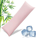 Body Pillowcase with Zipper Cooling Viscose from Bamboo Zippered Pillowcases by JamRest