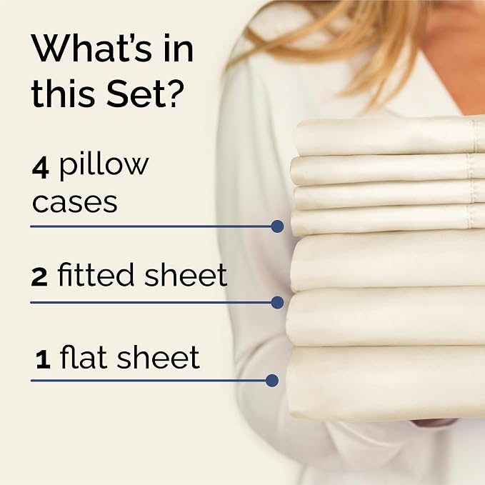 Split King 7 Piece Sheet Set - Image 2