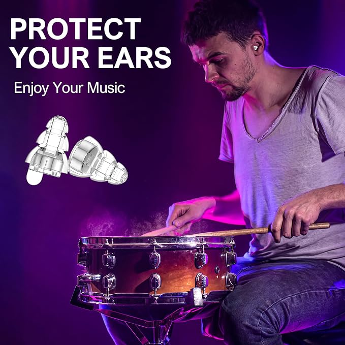 High Fidelity Concert Earplugs for Concerts Musicians，Earplugs for noise - Image 5