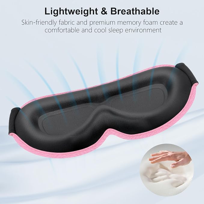 Gritin 100% Blackout Sleep Eye Mask - Image 6