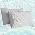 Accuratex Cooling Pillow Cases King Size Set of 2, Envelope Soft Breathable by ACCURATEX