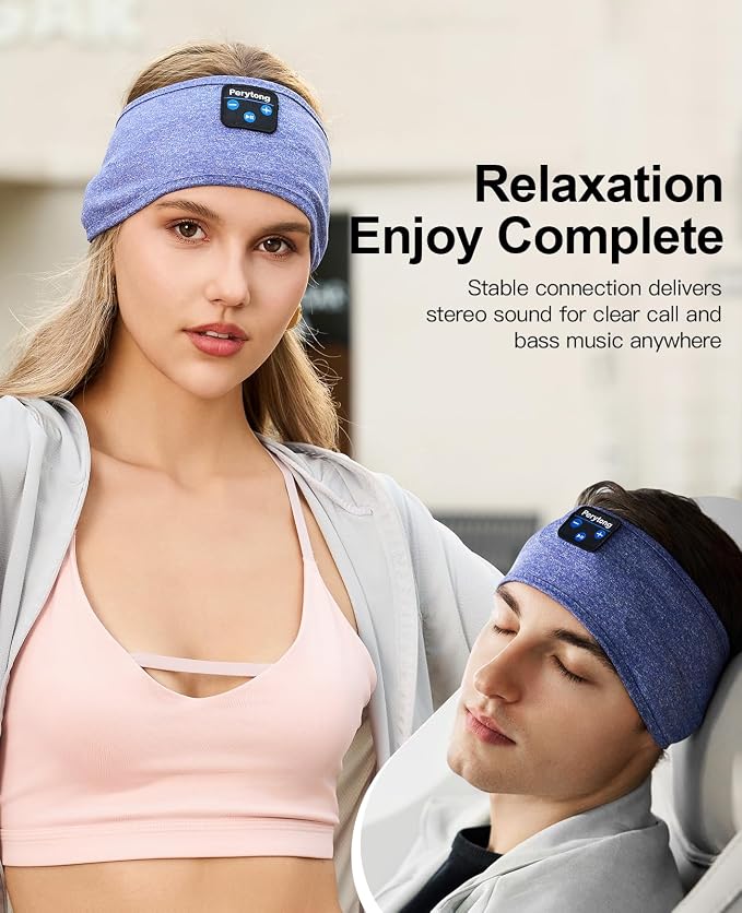 Perytong Sleep Headphones Wireless, Air Travel, Meditation - Image 5