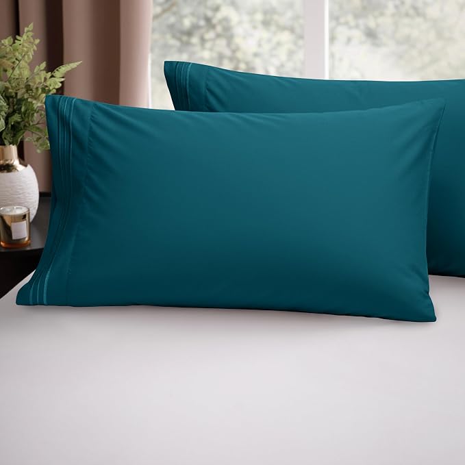 Elegant Comfort Luxury Ultra-Soft 2-Piece Pillowcase Set - Image 2