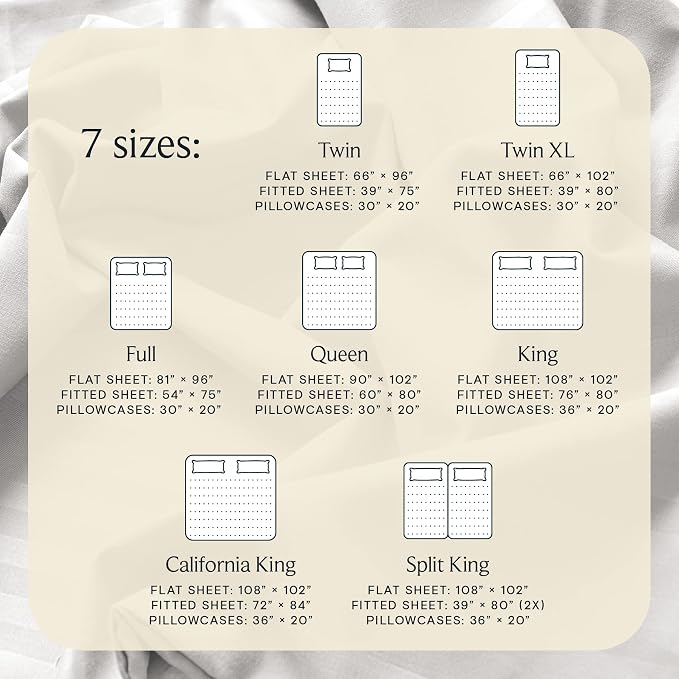 LuxClub 4 PC Full Size Sheet Set Bed Sheets Deep Pockets 18" Wrinkle Free - Image 4