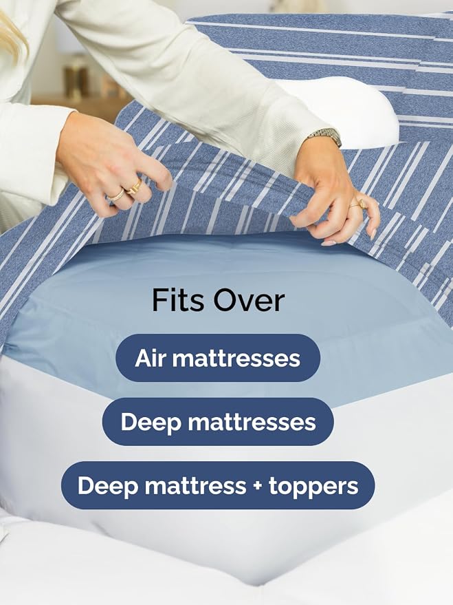 Extra Deep Twin Sheet Set - Image 6
