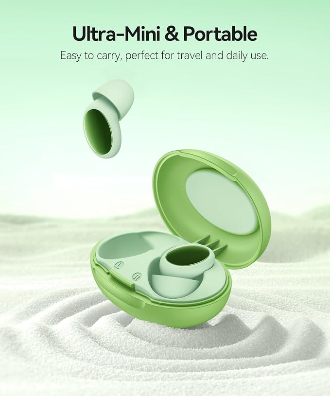 45dB Ear Plugs for Sleeping Noise Cancelling Ear Plugs for Noise Reduction & - Image 6