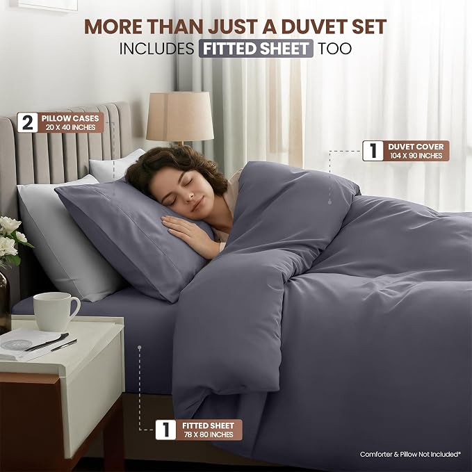 Utopia Bedding Duvet Cover King - Image 3