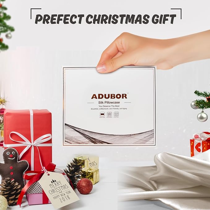 Adubor 100% Silk Pillowcase - Image 7