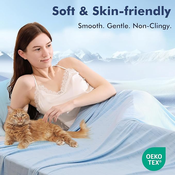 Elegear Cooling Blanket for Hot Sleepers, Double-Sided Arc-Chill® 3.0 Cooling - Image 5