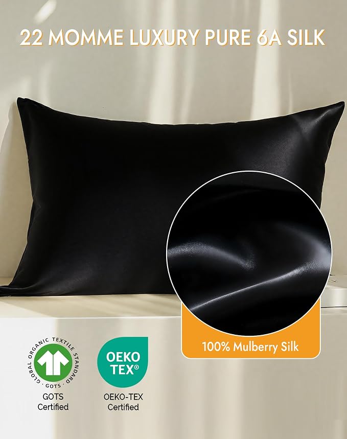 SilkSilky 100% Mulberry Silk Pillowcase - Image 2