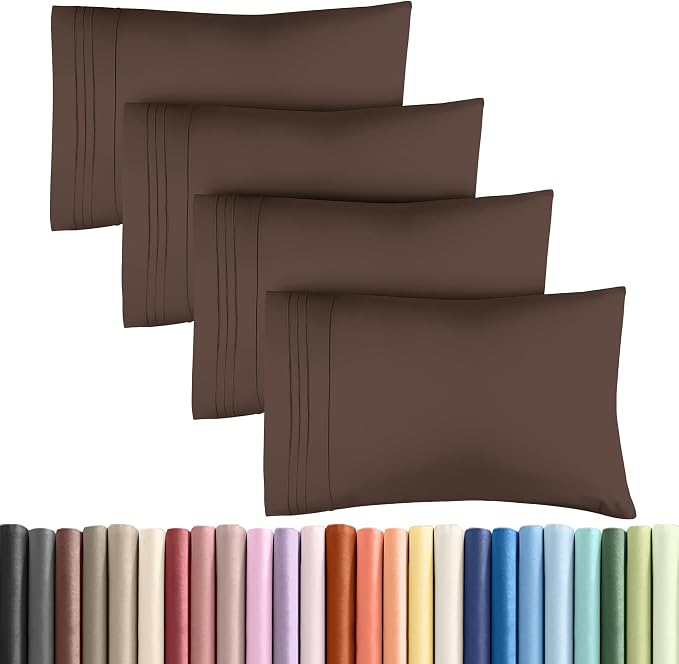 King Pillow Cases Set of 4 by CGKUnlimited