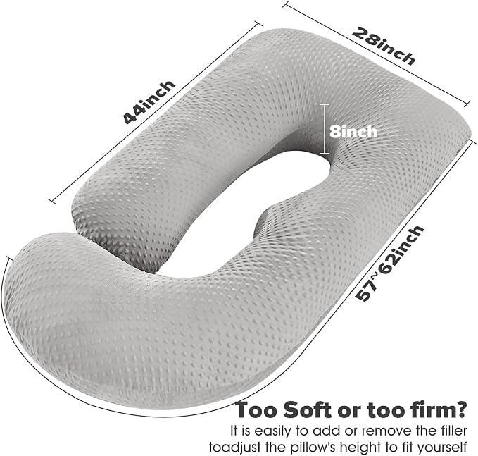 U-Shaped Full Body Pregnancy Pillow - Image 4