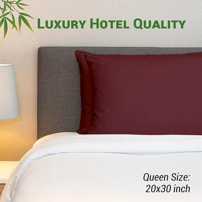 Gogreen Bamboo Rayon Waterproof Pillow Protector, Breathable Pillow Cover - Image 7
