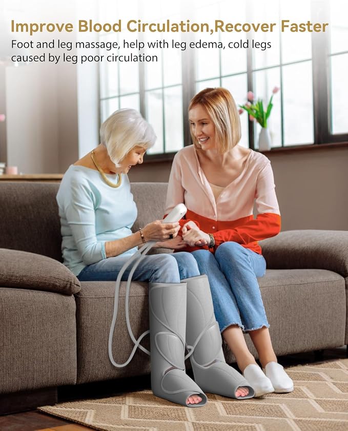 FIT KING Air Compression Leg Massager, Pneumatic Compression Boots - Image 4