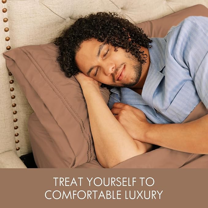 ClevaHome Sheets Twin Size Bed Set - Image 4