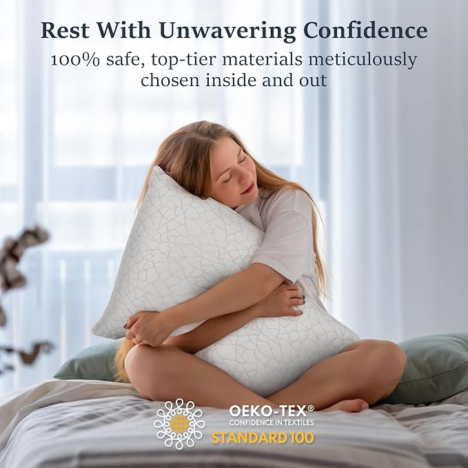 COZSINOOR Standard Size Cooling Bed Pillows - Image 6