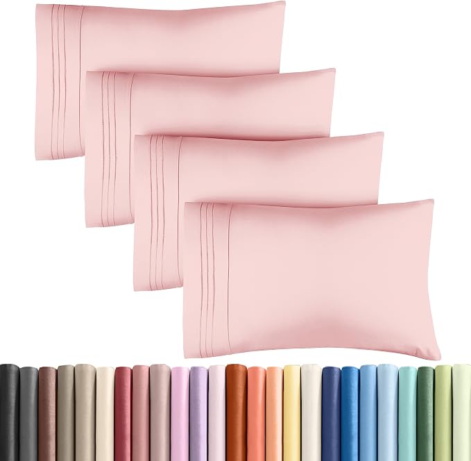 King Pillow Cases Set of 4 by CGKUnlimited