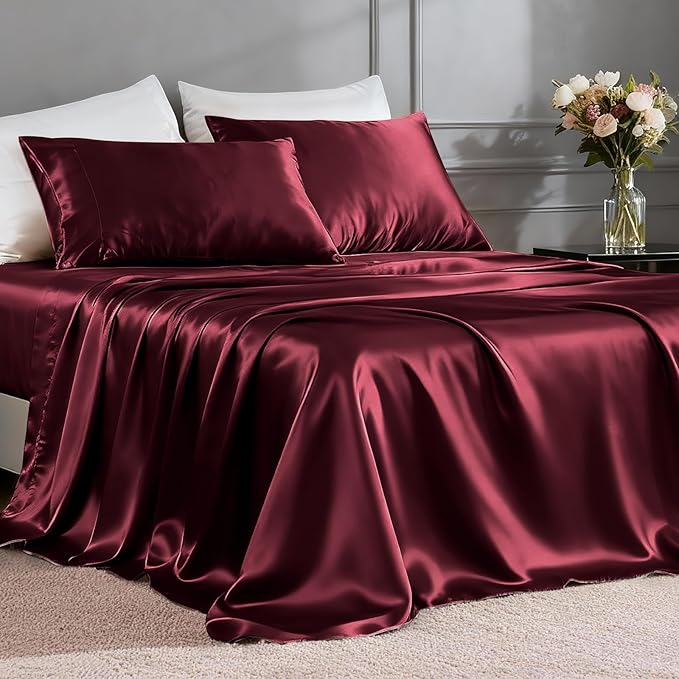 FreshCulture Satin Sheets California King by FreshCulture