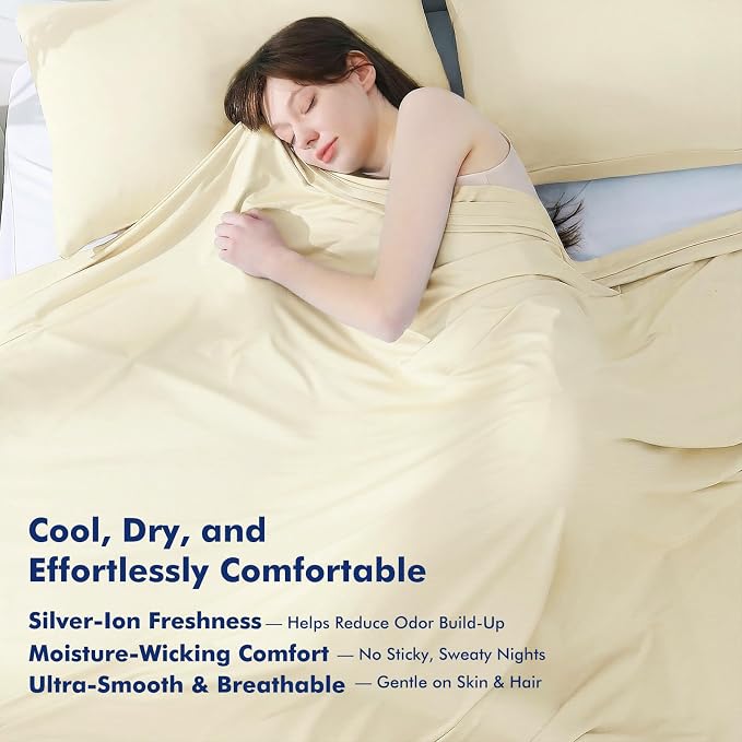 Elegear Cooling Blankets for Hot Sleeper, Arc-Chill 3.0 Cool Fiber - Image 4