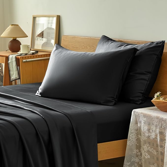Homiest Cooling Pillow Cases Standard Size Set of 2, 100% Rayon Derived from - Image 2