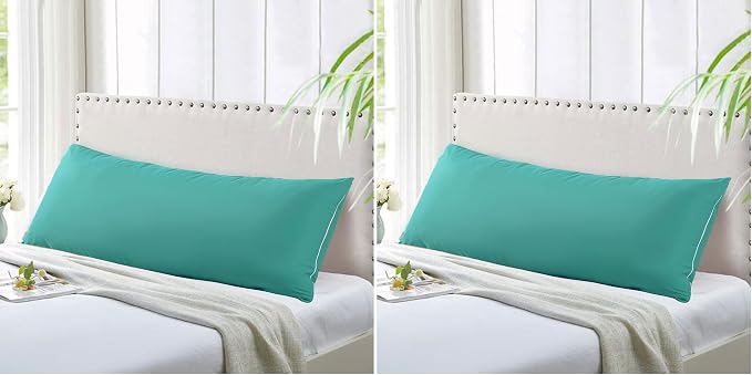 Evolive Ultra Soft Microfiber Body Pillow Cover/Pillowcases 21"x54" by EVOLIVE