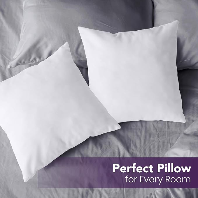 Utopia Bedding 24x24 Pillow Inserts, Sofa & Couch – Soft, Supportive & Fluffy - Image 7