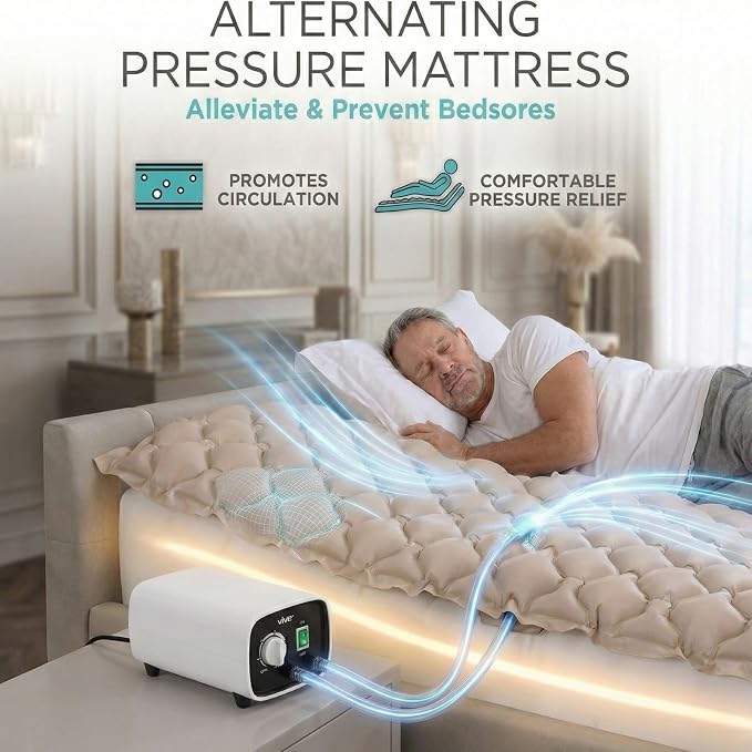 Vive Alternating Air Pressure Mattress Pad - Image 3