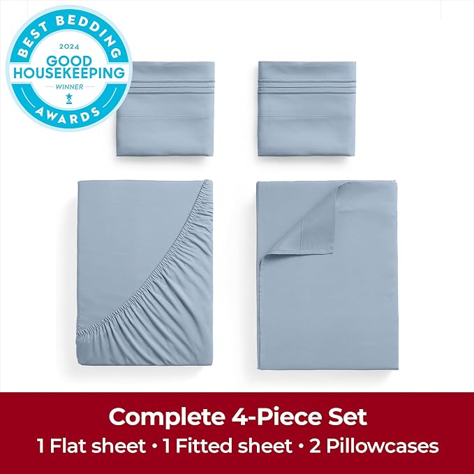 Mellanni Extra Deep Full Sheets - Image 4