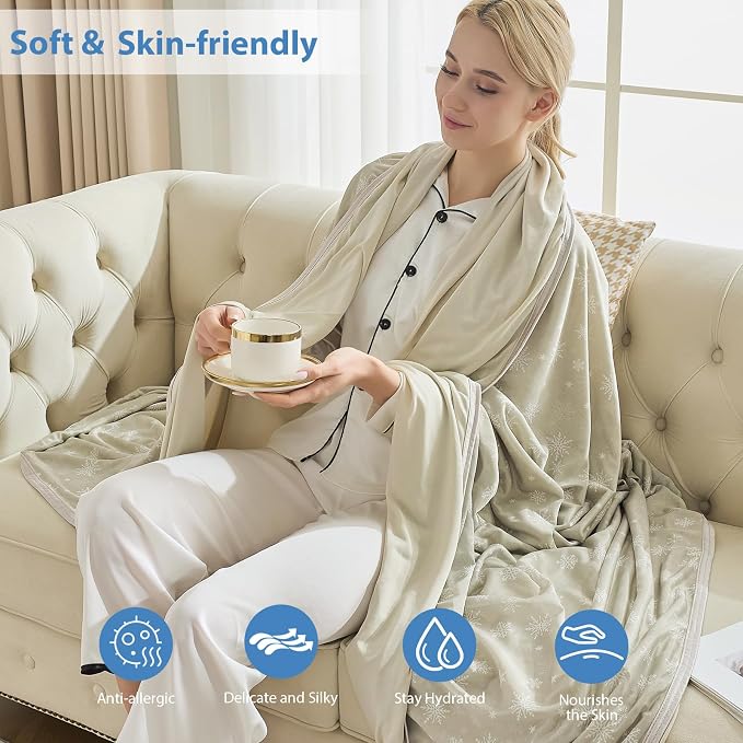 OIGAE Cooling Blanket for Hot Sleepers - Image 4