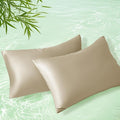 Homiest Cooling Pillow Cases Queen Size Set of 2, 100% Rayon Derived from by Homiest