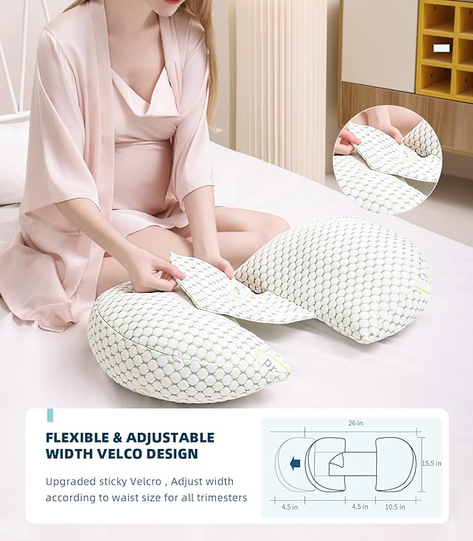 Oternal Pregnancy Pillow for Pregnant Women – Comfortable Maternity Pillow for - Image 4