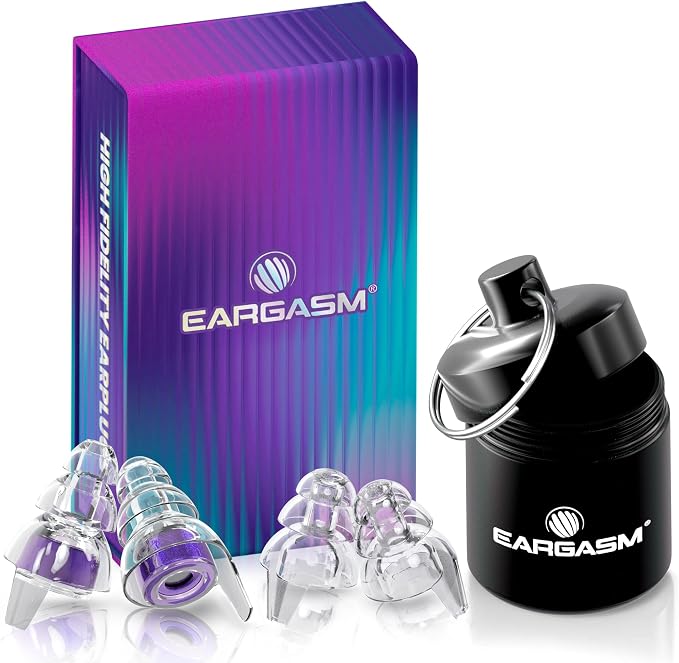 Eargasm High Fidelity Hyperviolet Purple Earplugs - Image 2