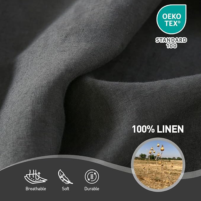 Simple&Opulence French Linen Flat Sheet - Image 2