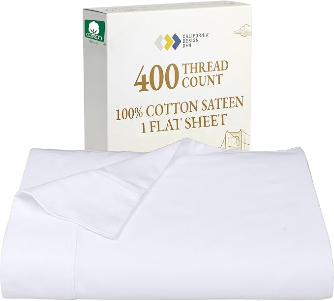 California Design Den Full Size Flat Sheet Only by CaliforniaDesignDen