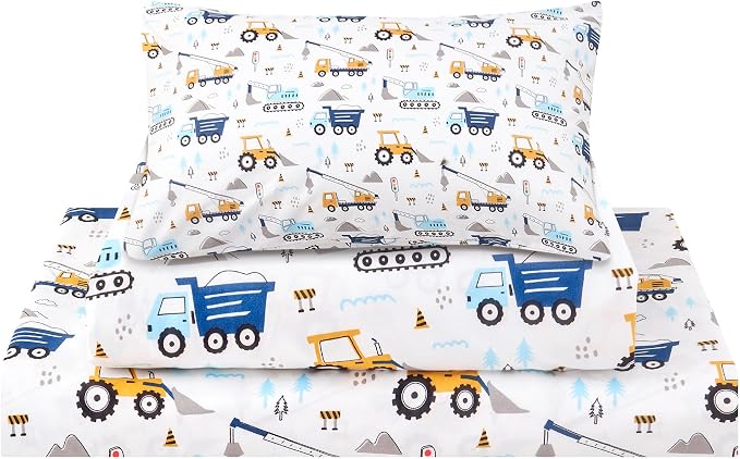 lasoftan Kids Sheet Set Twin Size 3 Pcs, Boys Sheet Set - Image 8
